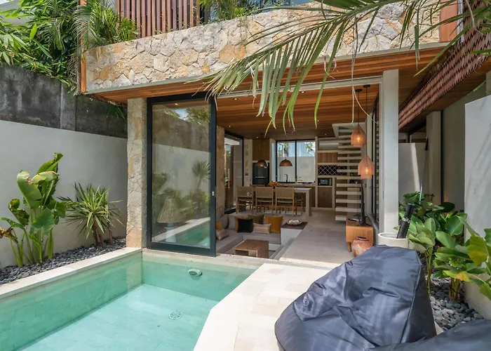 Naoki - 1br Architectural Gem Next To The In Canggu